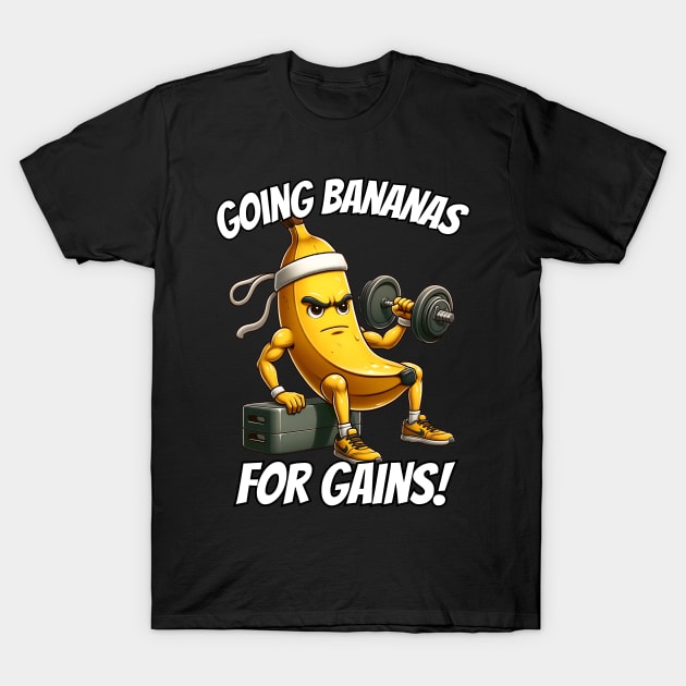 banana working out T-Shirt by FnF.Soldier 